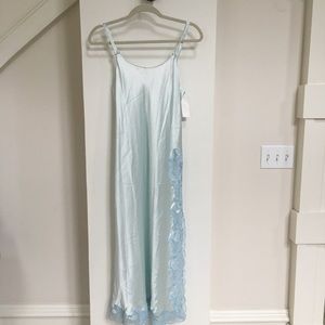 Oscar de la Renta silk and lace nightgown